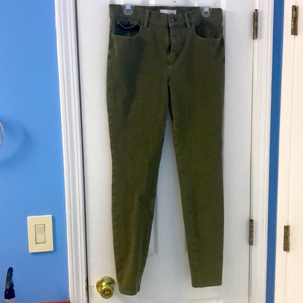 LOFT LEGGINGS. SIZE 8/29. GREEN.